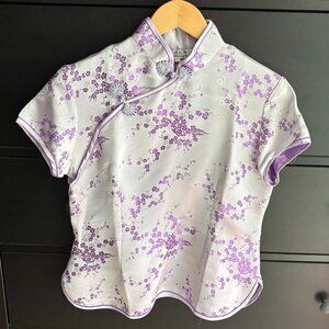 Traditional Chinese cheongsam top